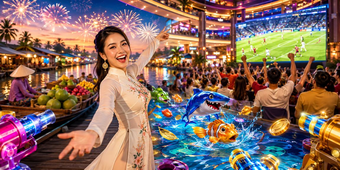 Lễ hội câu cá miền Tây kết hợp giải trí trực tuyến fecl2